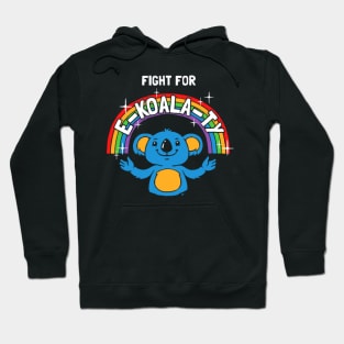 Fight For E-Koala-ty Hoodie